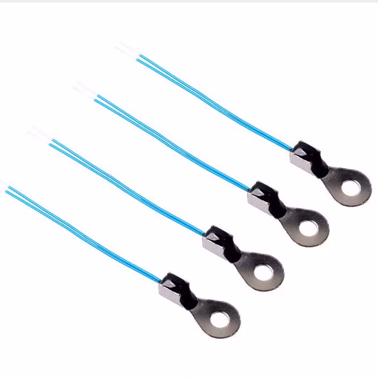 Contrôle de la température tête époxy noir thermistance Ntc 10k Mf52