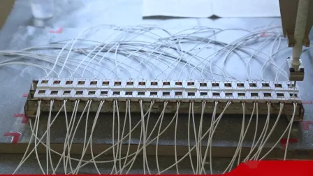 Capteur de courant d'utilisation ferroviaire triphasé de taille de trou 11mm